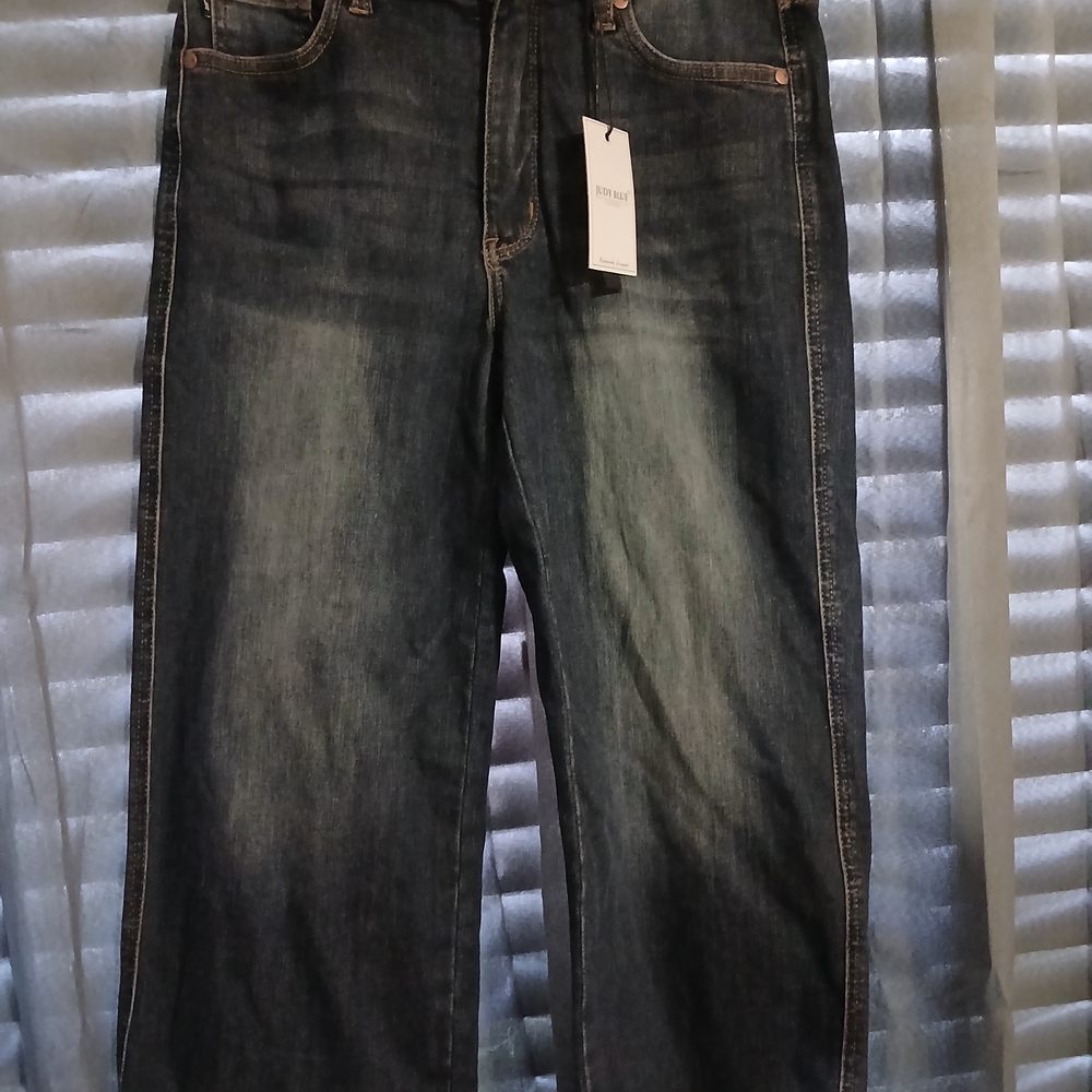Judy Blue Dark Wash Relaxed Jeans